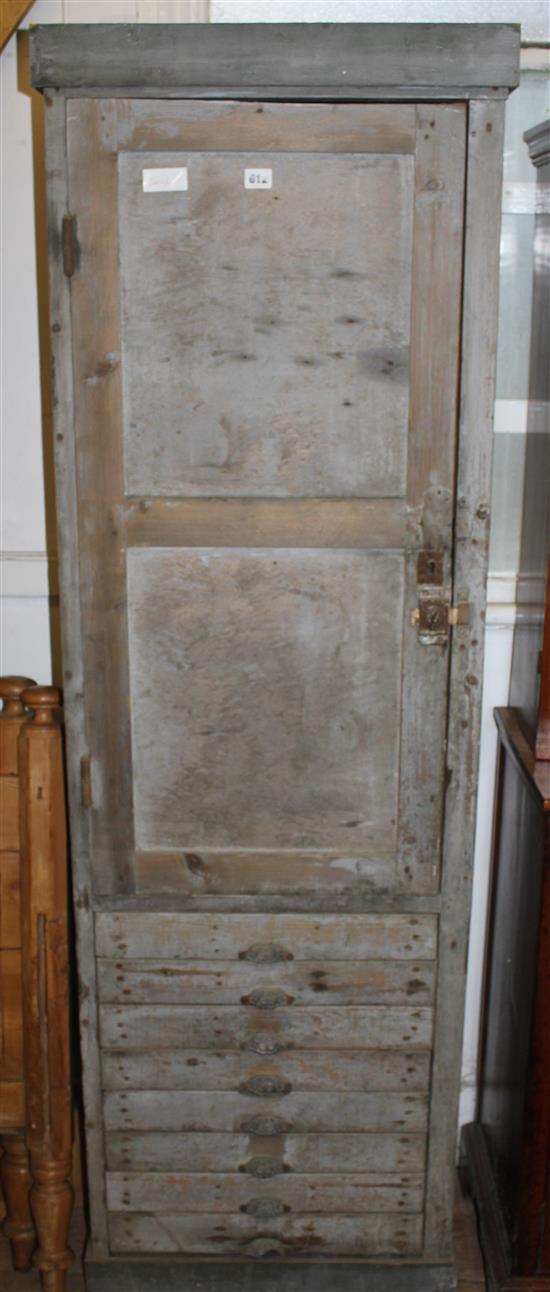 French pine larder cupboard